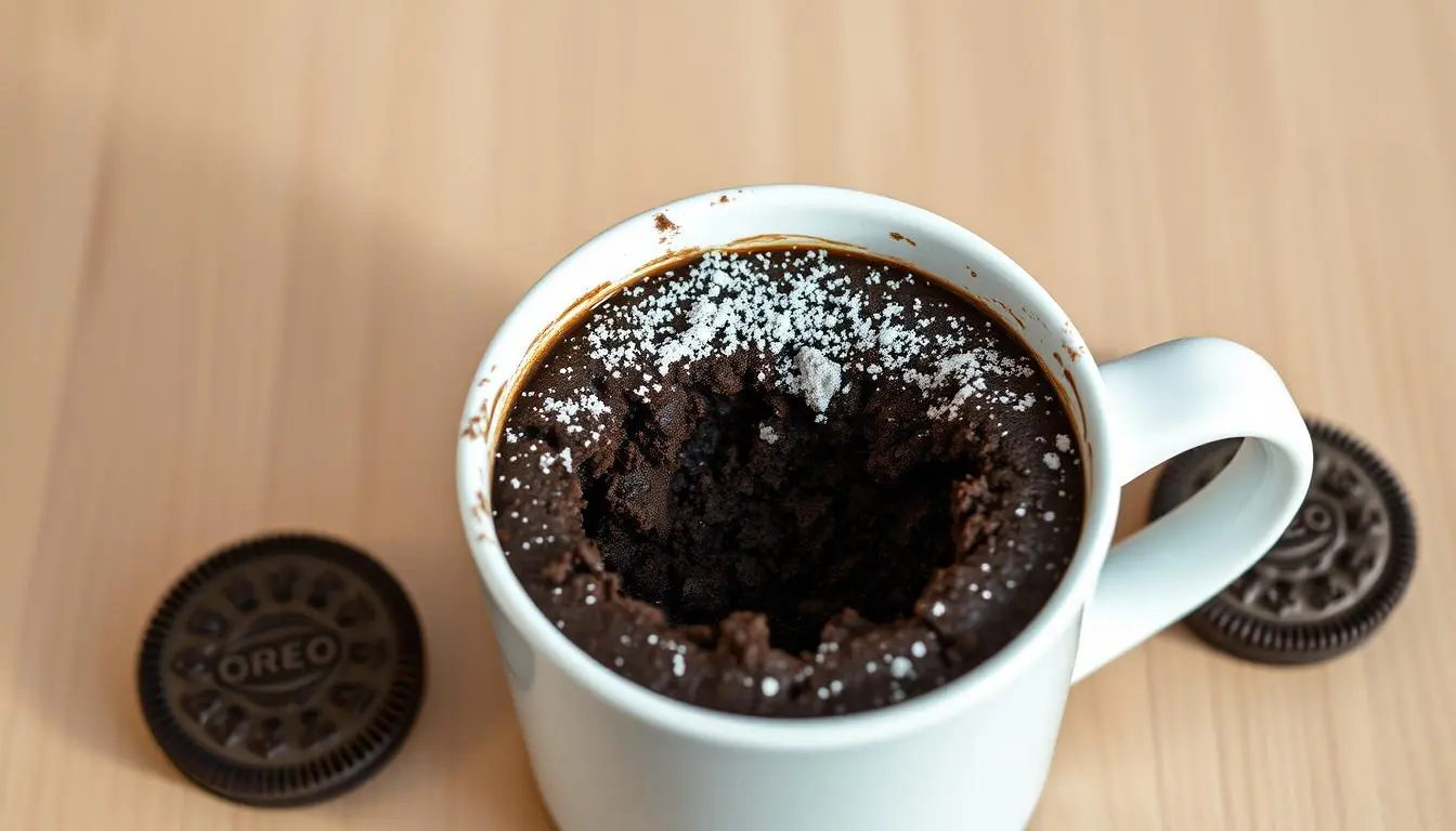 oreo mug cake