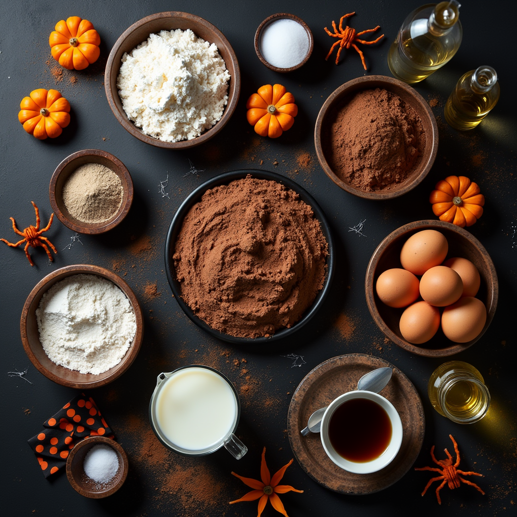 halloween chocolate cake