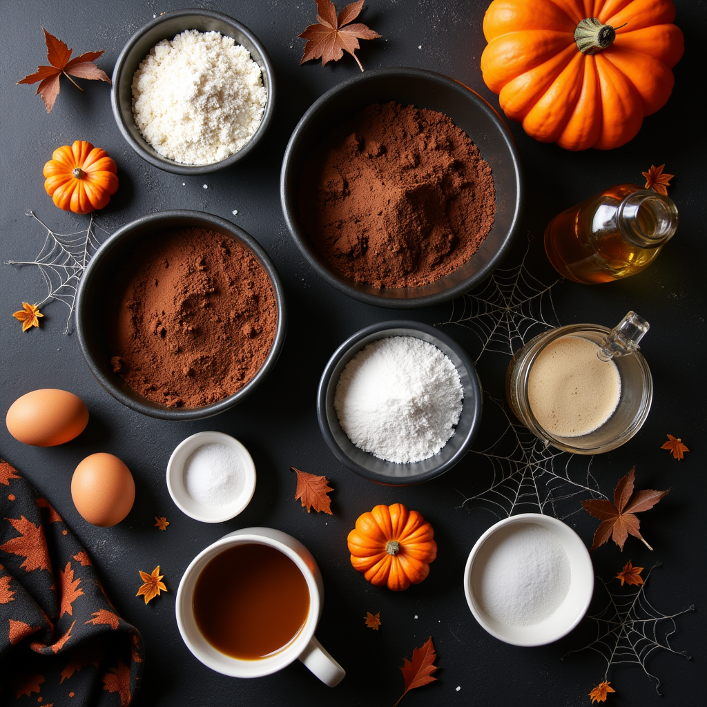 halloween chocolate cake