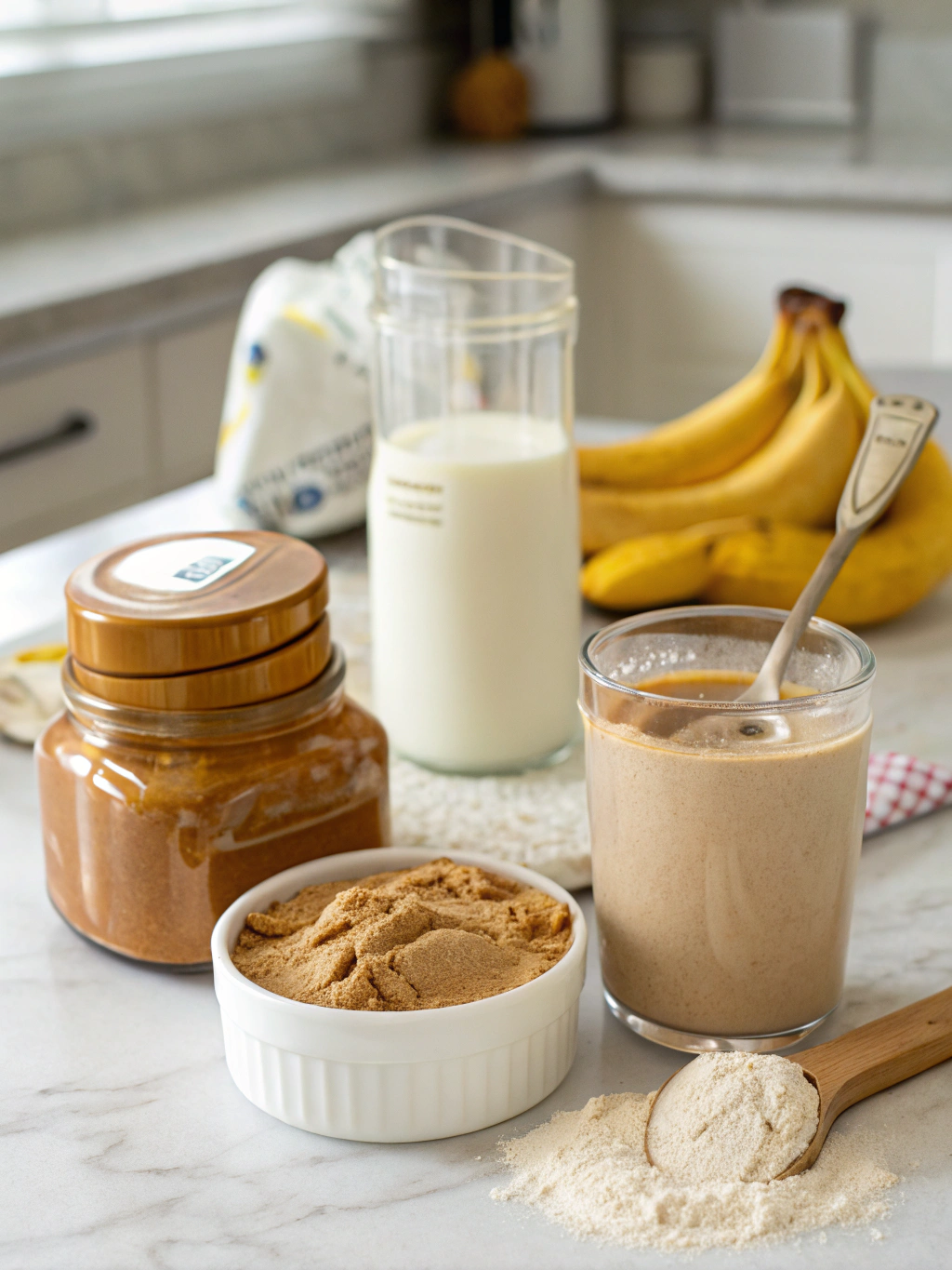 peanut butter protein shake recipe ingredients