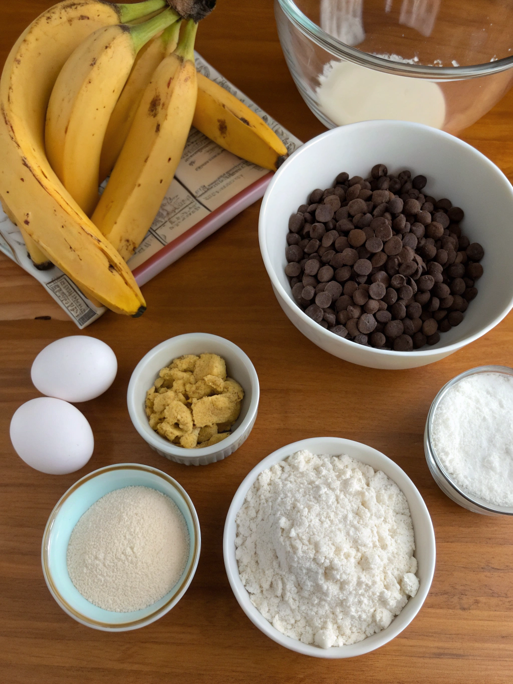chocolate chip banana cookies ingredients