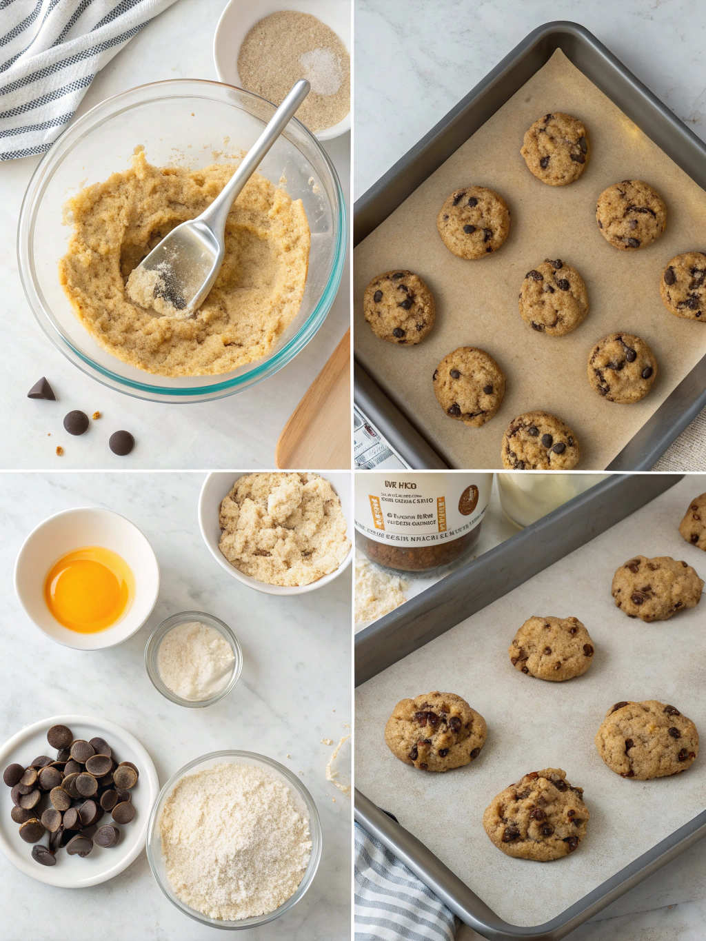 protein cookie recipe preparing steps
