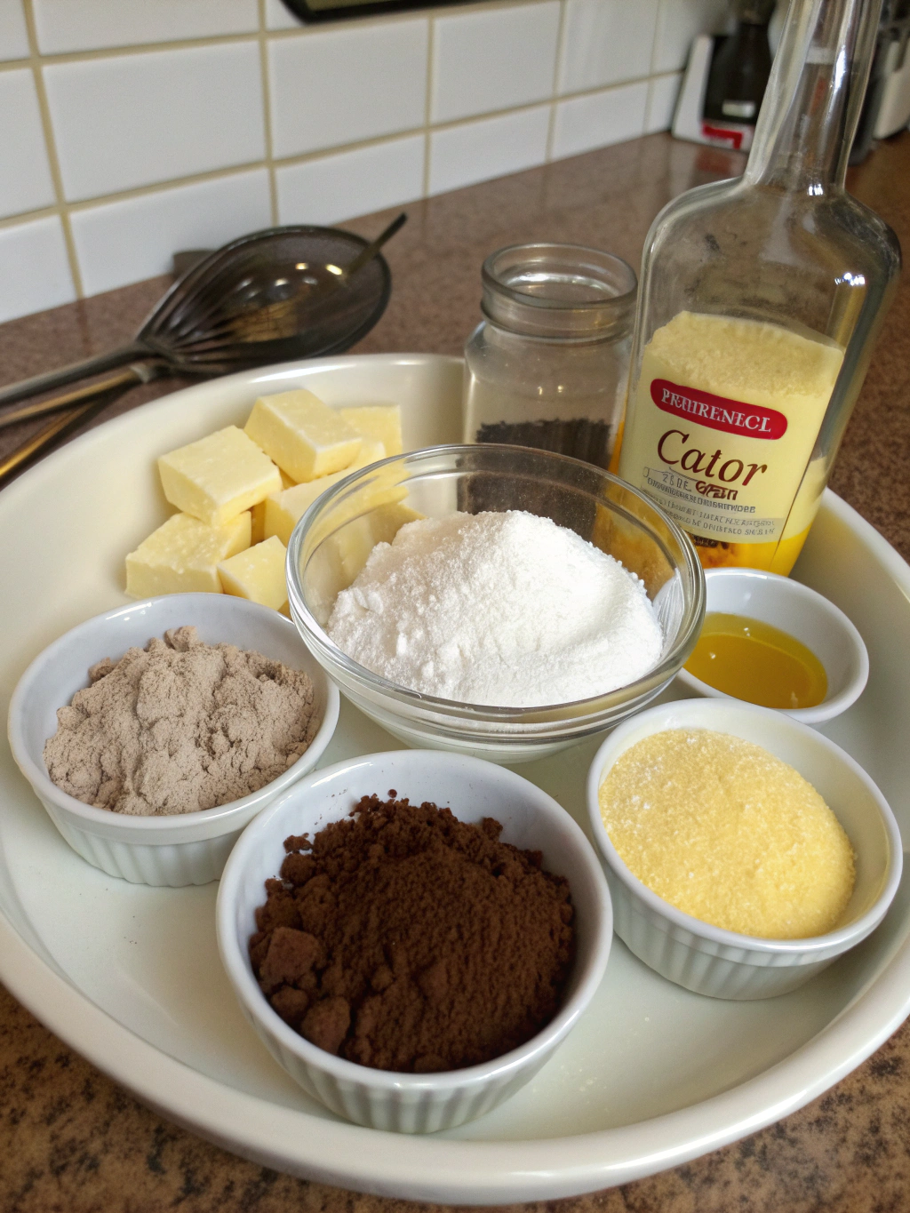 easy cocoa cake ingredients