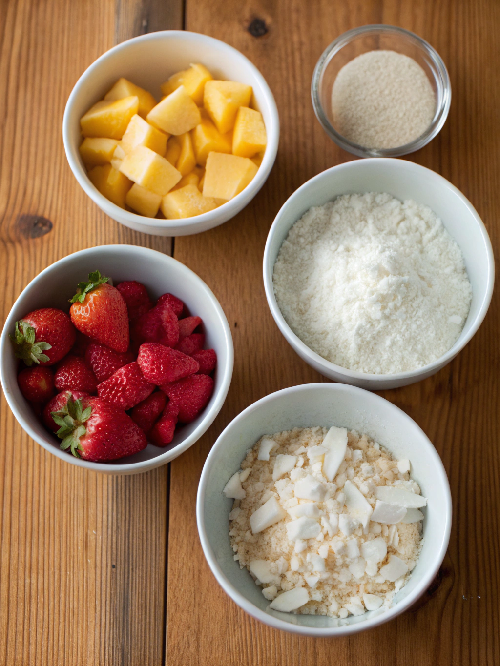 simple gluten free desserts ingredients