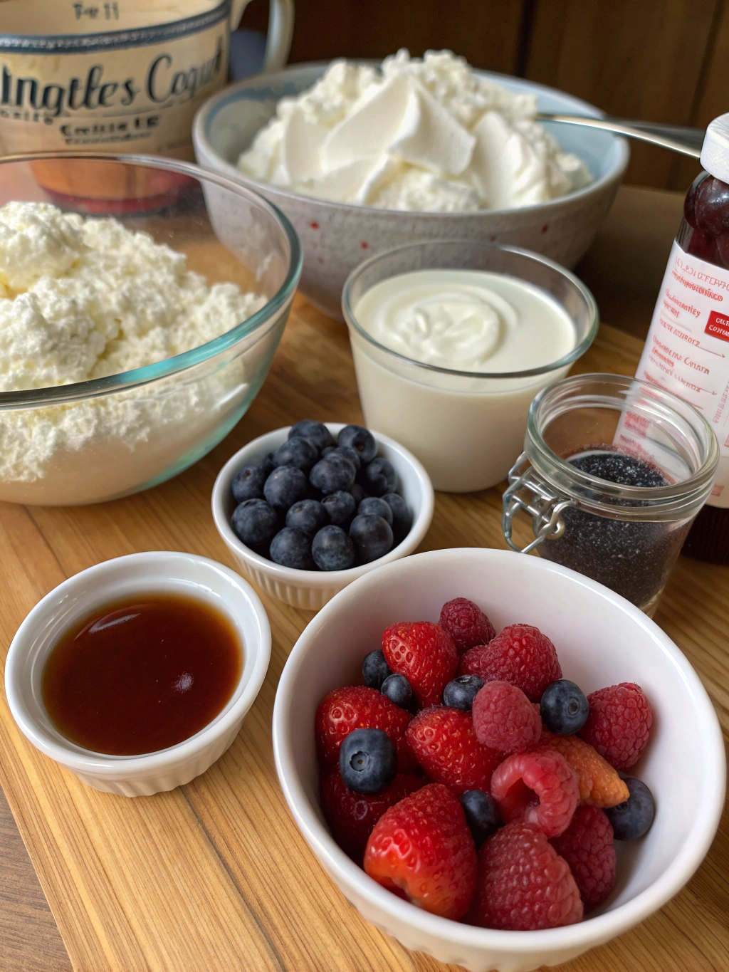 cottage cheese dessert recipes ingredients