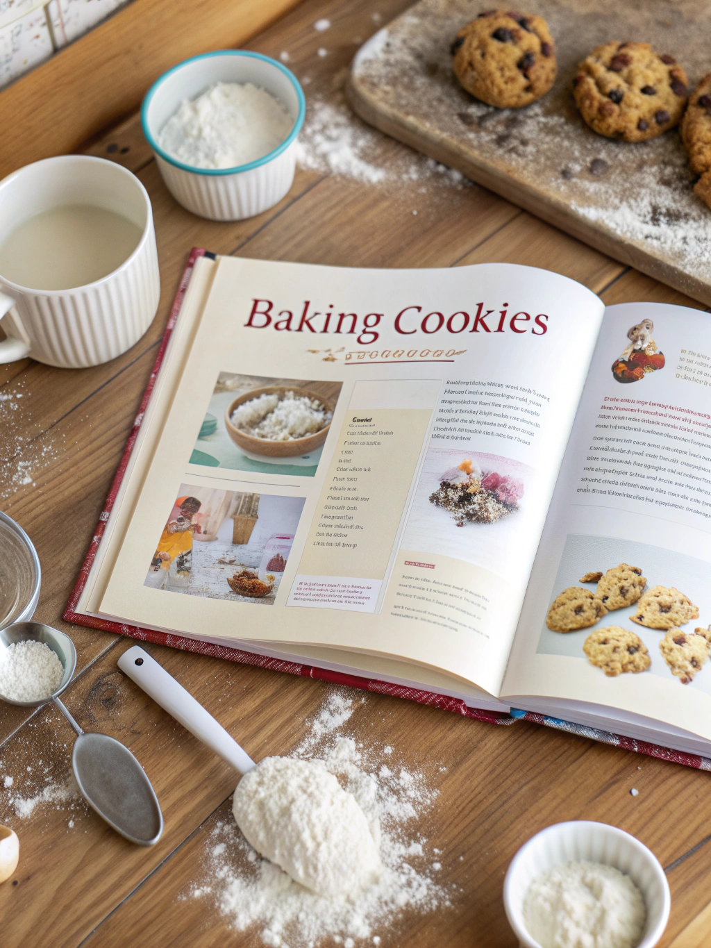cookie cookbook preparing steps
